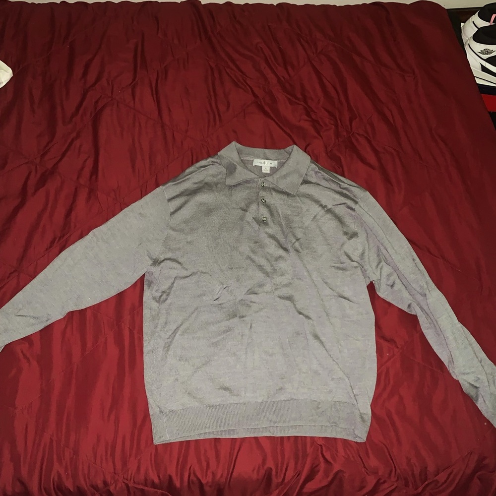 Lineal juomo , wool grey sweater